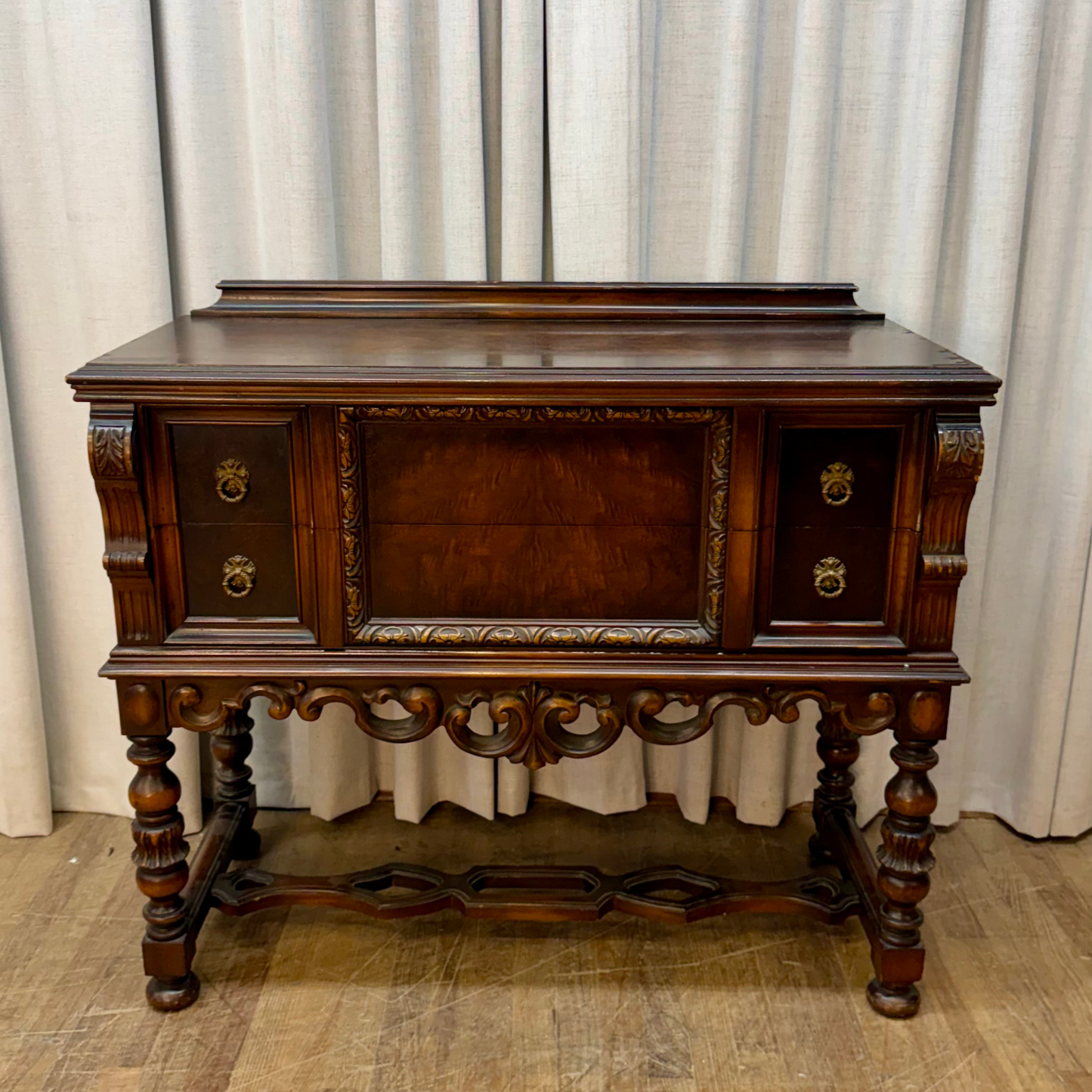 Two Drawer Depression Era Server
