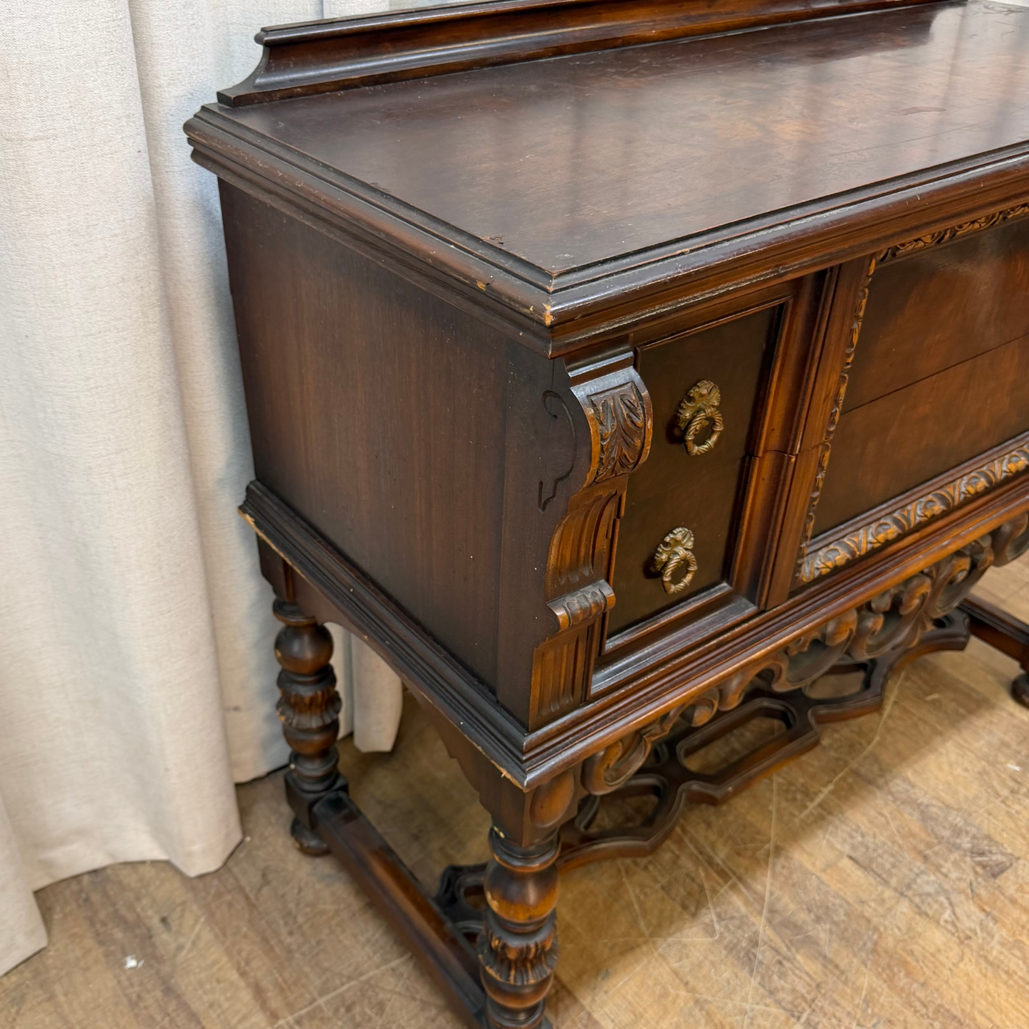 Two Drawer Depression Era Server