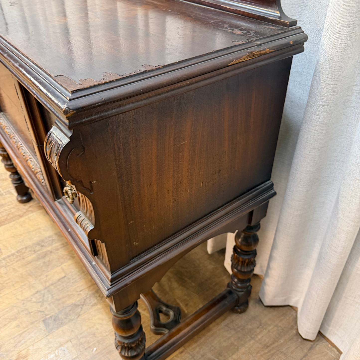 Two Drawer Depression Era Server