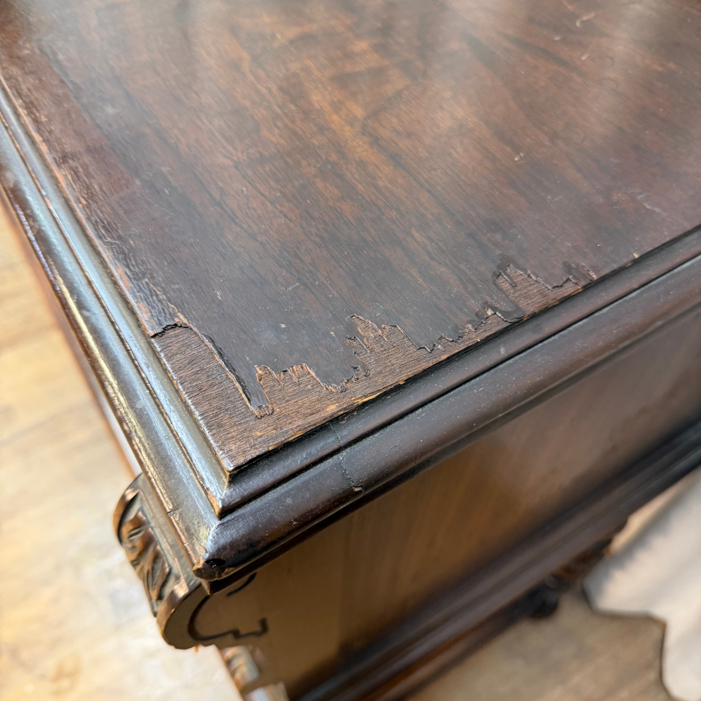 Two Drawer Depression Era Server
