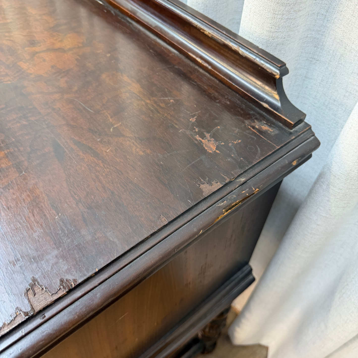 Two Drawer Depression Era Server