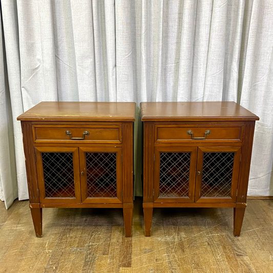 Pair of Directoire Nightstands