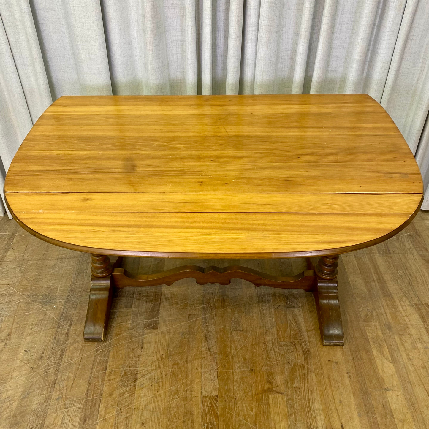 Depression Era Drop Side Table