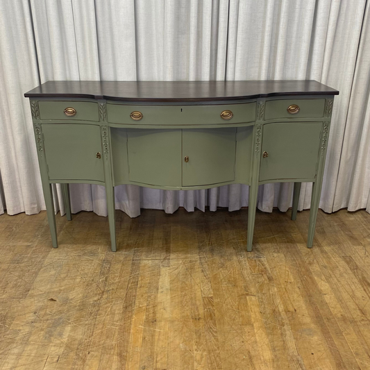 Long Legged Mahogany Sideboard
