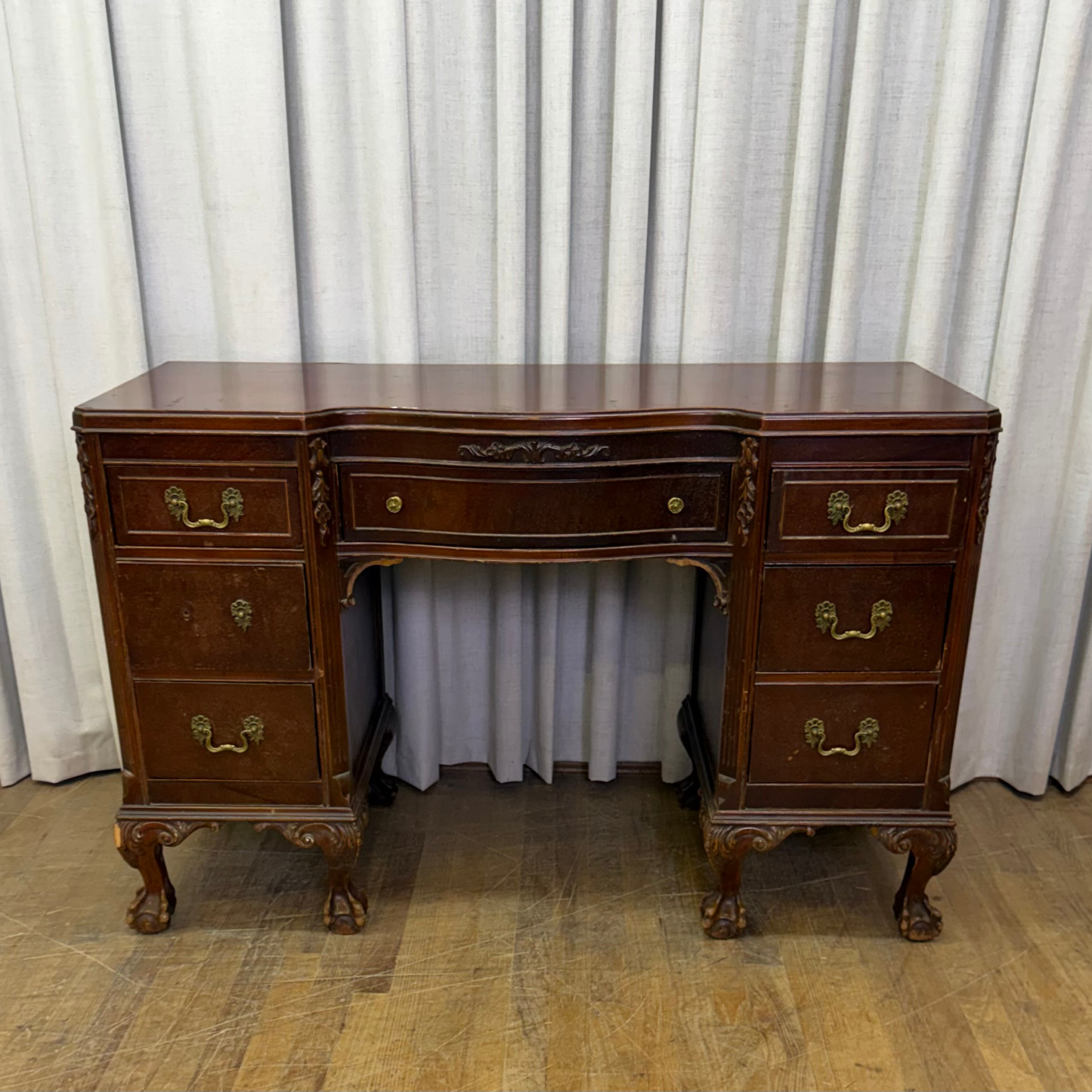 Ball and Claw Foot Desk