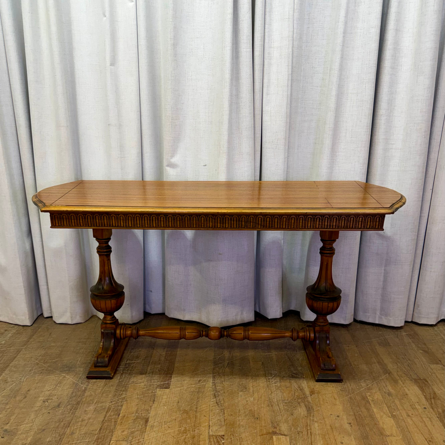 Depression Era Sofa/Entryway Table