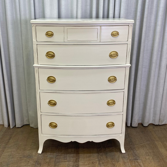 Hepplewhite Five Drawer Chest