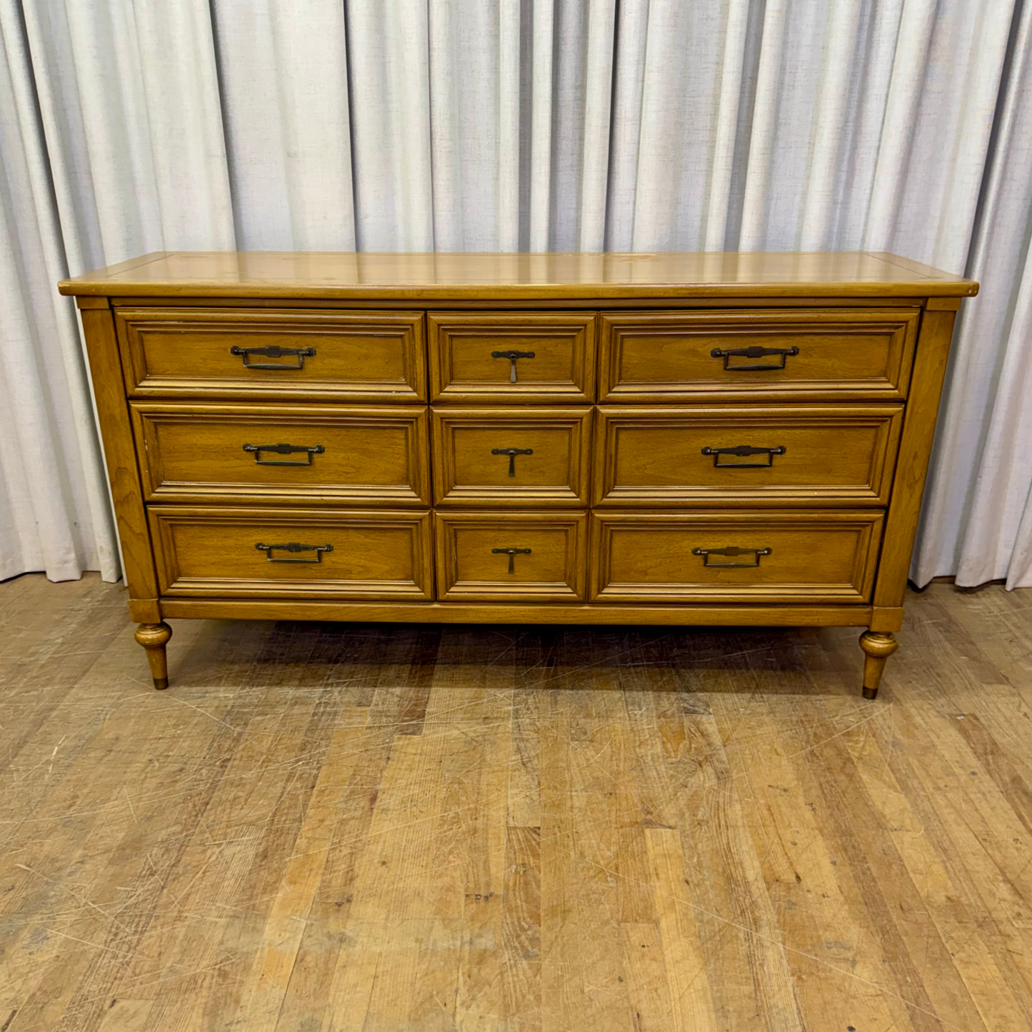 Seven Drawer Directoire Styhle Dresser by White Furniture