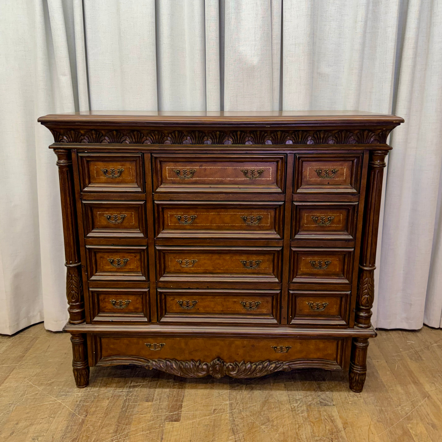 Unique Modern Twelve Drawer Dresser