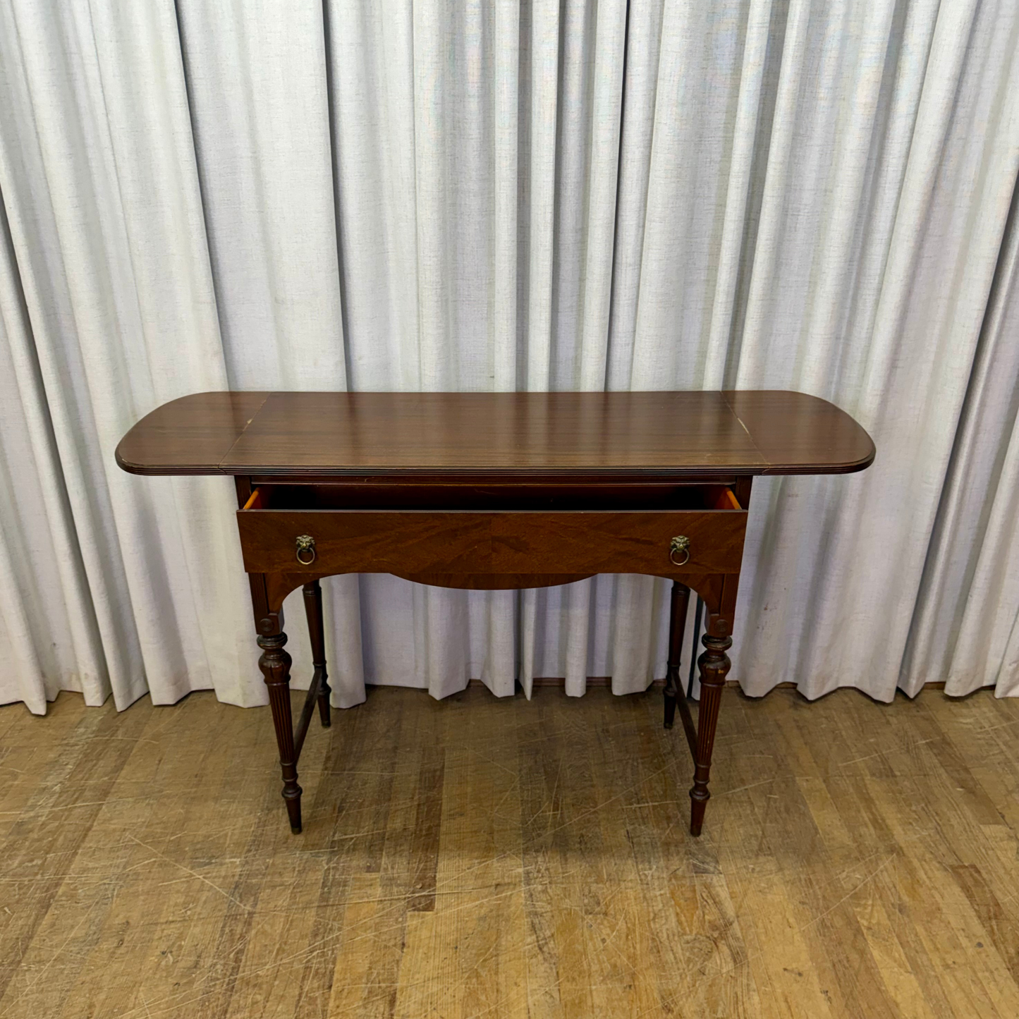 Drop Side Mahogany Table