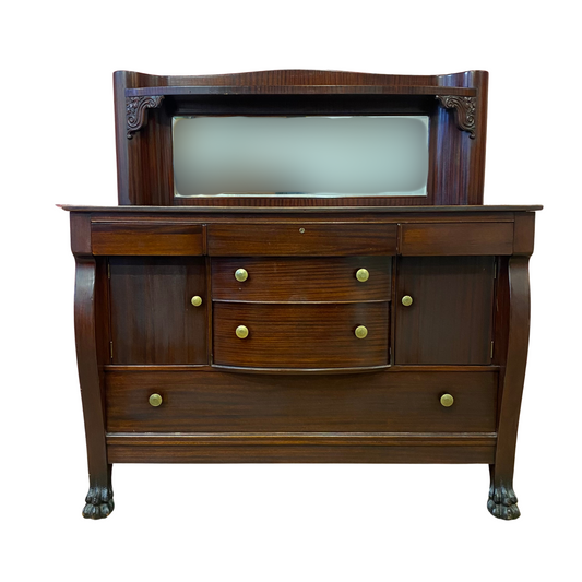 Victorian Claw Foot Sideboard