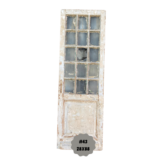 Egyptian Hand Carved Antique Single Panel Door #43