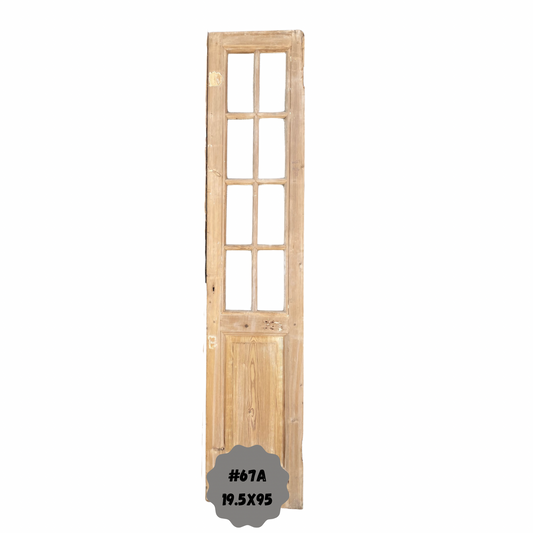 Egyptian Hand Carved Antique Door 8 Lite