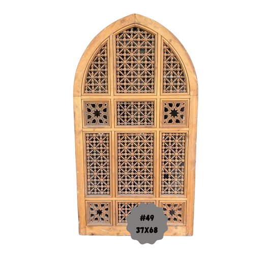 Egyptian Arched Medium Sized Window
