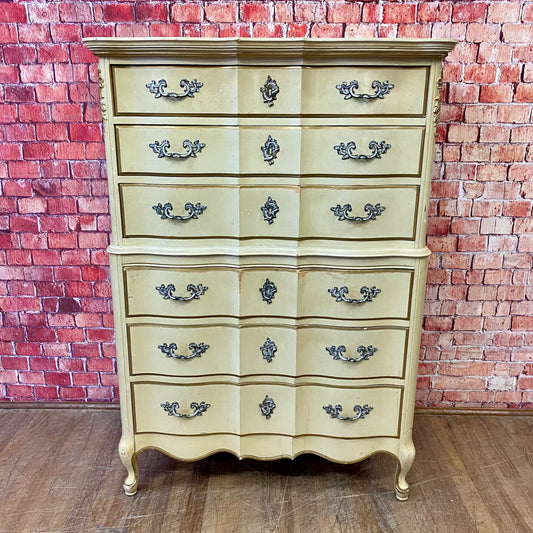 French Provincial Chest on Chest