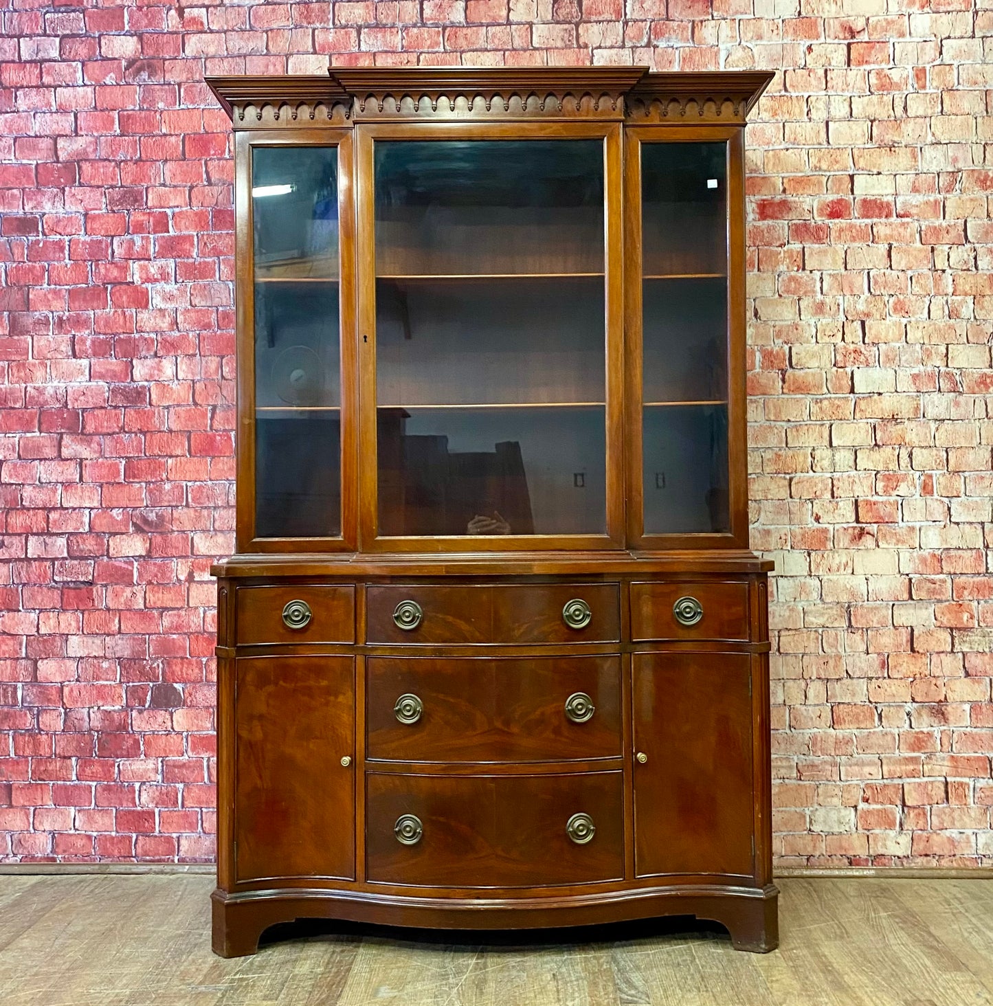 Mahogany China Cabinet by Morganton Furniture