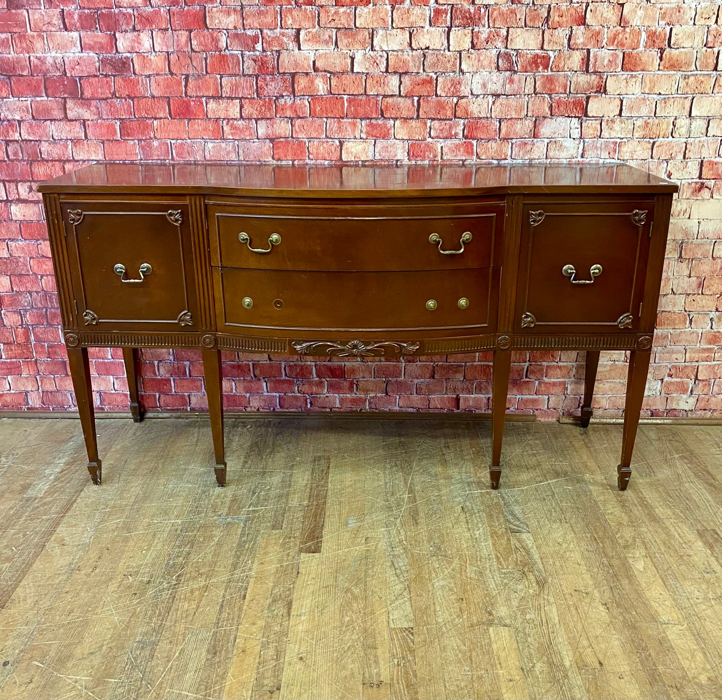 Long leg Mahogany Sideboard