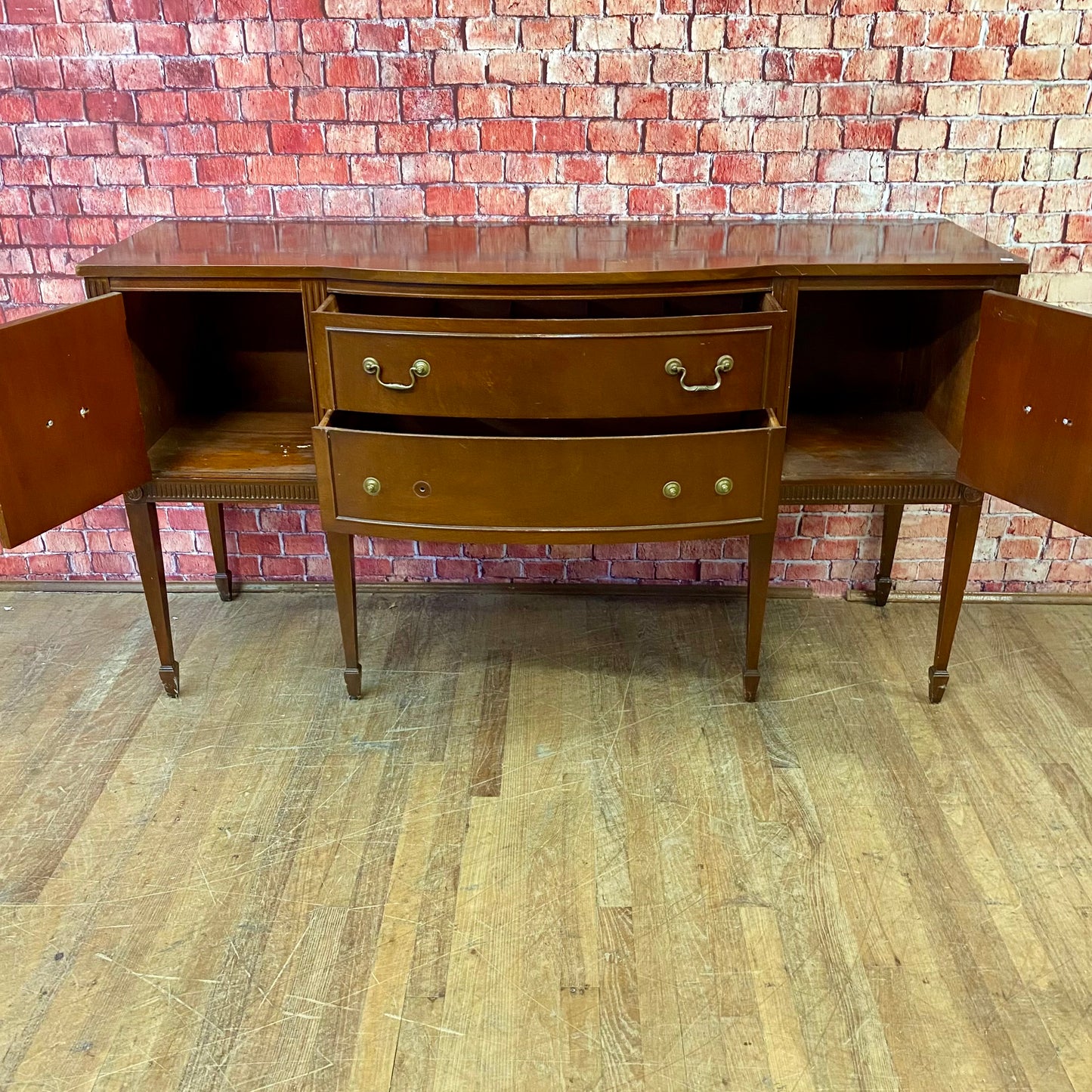 Long leg Mahogany Sideboard