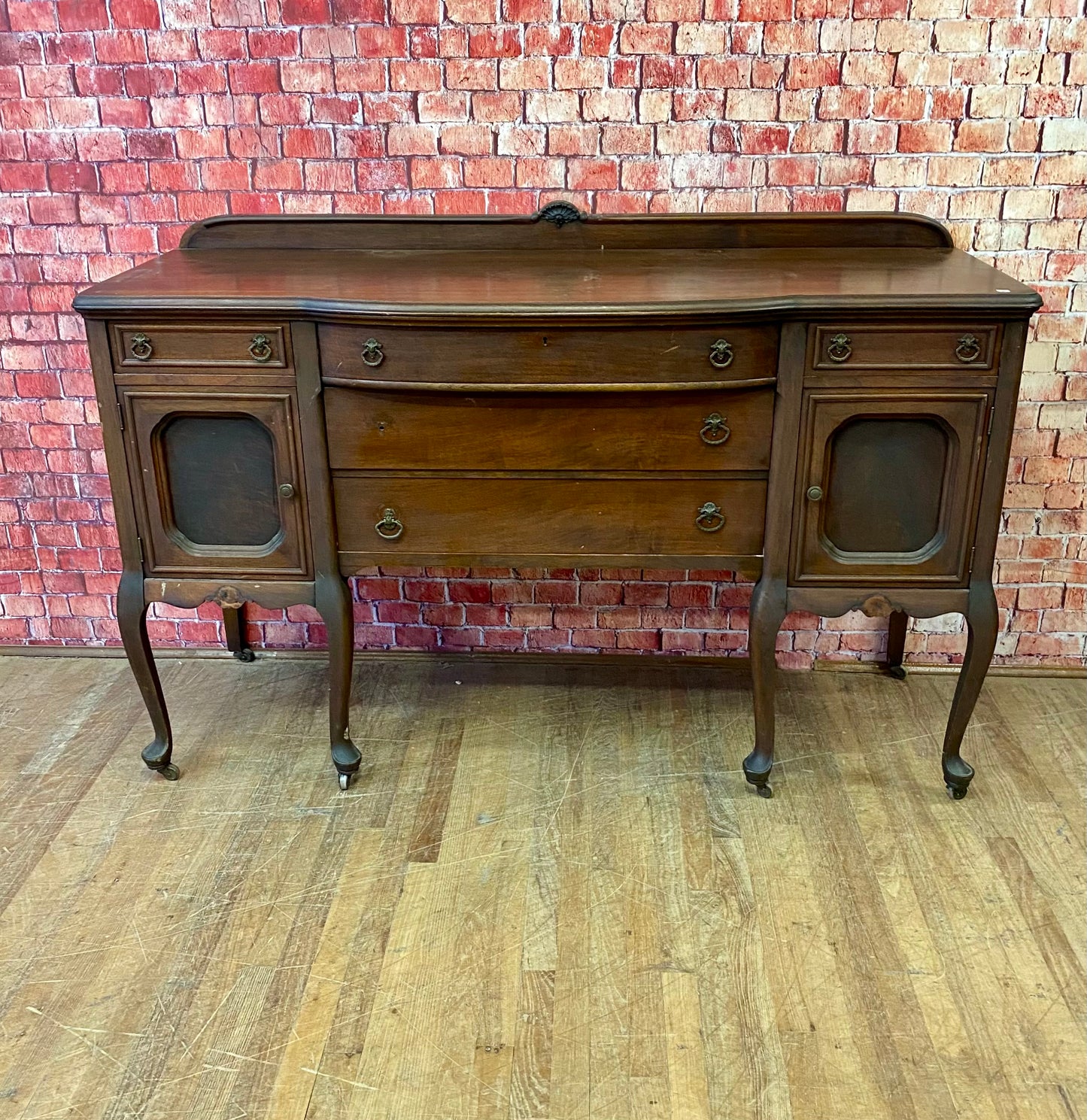 Queen Anne Antique Sideboard