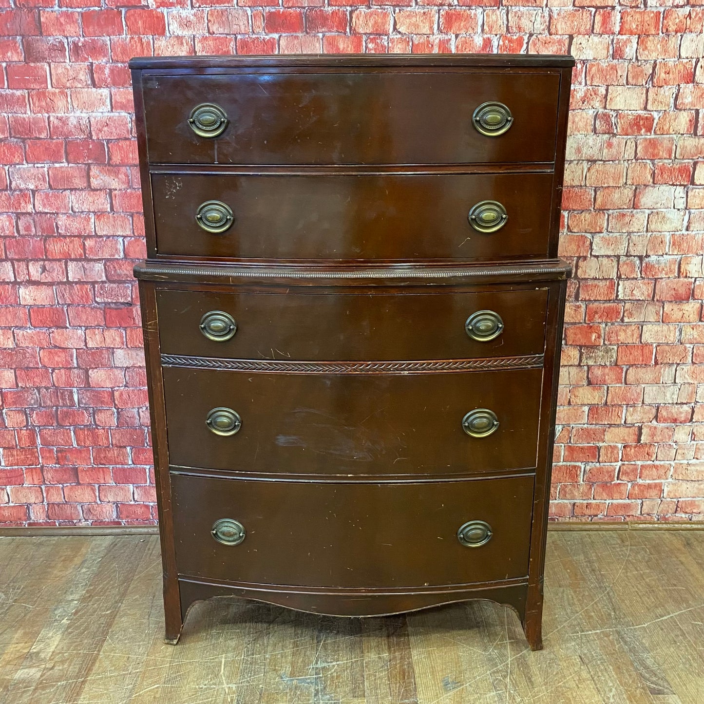 Five Drawer Hepplewhite Chest