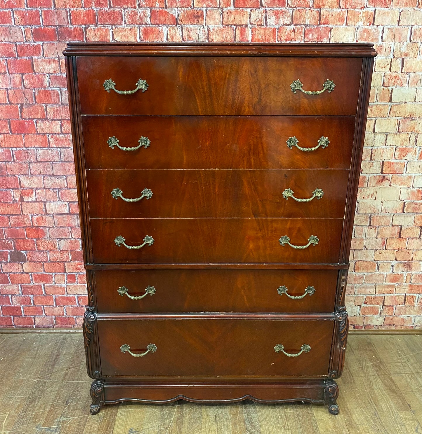 French Mahogany Bedroom Set