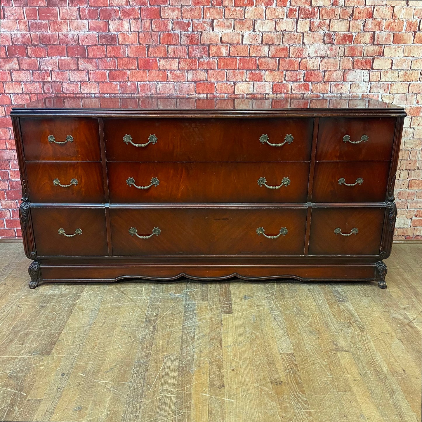 French Mahogany Bedroom Set