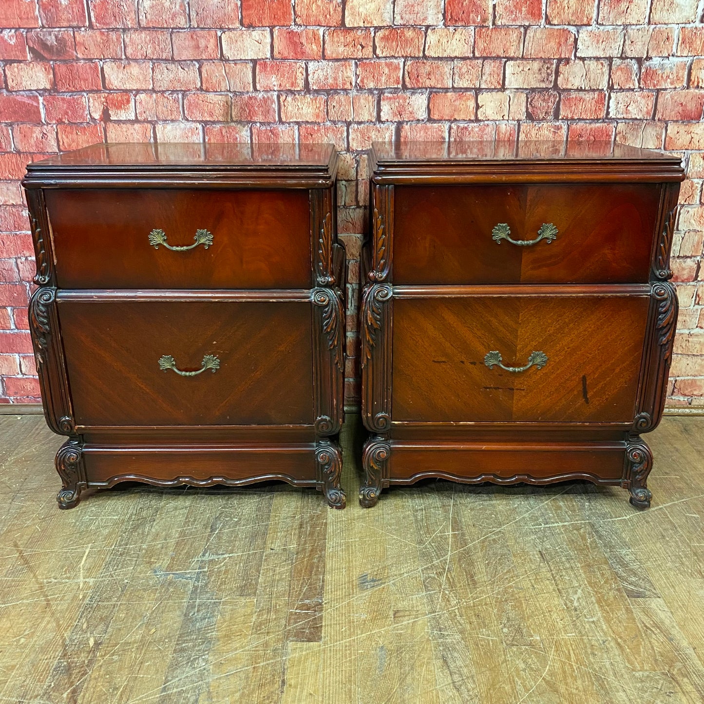 French Mahogany Bedroom Set